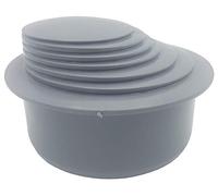 Grey Colour Gutter Down Pipe Downpipe Downspout Reducer 110mm to Any Size Reduction Guttering Fittings