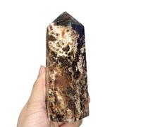 Grey ?Column Crystal Home Office Decoration Gift Ornament Decor(Size:700-800g)