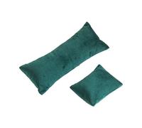 Grey Compact Flannel Jewelry Pillow Multi Size Storage Holder Perfect for Storage and Display Watch Luxury Display Pillow, フリーサイズ