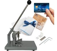 Grey Corner Rounder Punch - Round Corner Cutter Machine for Cardstock Design Cutting Machine for Paper Heavy Duty Punch for Metal Sheet