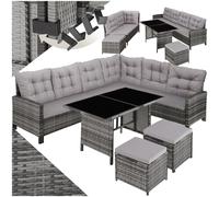 Corner Sofa Garden Furniture Table and Chairs Rattan Set Outdoor Metal Bistro