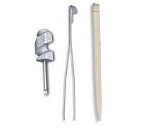(grey/cream) Victorinox Mini screwdriver toothpick tweezers spares for 91mm Victorinox swiss