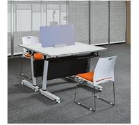 Grey Desk Privacy Divider - 40x40cm Stand-Up Partition for Classroom Library Office - Enhance Workspace Privacy & nization