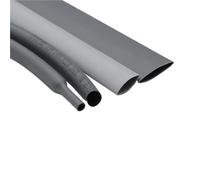 Grey Dia 1 2 3 4 5 6 7 8 9 10 12 14 16 20 25 30 40 50 mm Heat Shrink Tube 2:1 Polyolefin Thermal Cable Sleeve Insulated 1 meter(6mm x 1 Meter)
