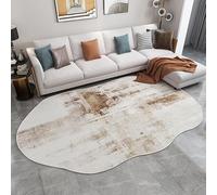 Grey Distressed Contemporary Modern Area Rug For Living Room Bedroom Dining Room Home Office Kitchen Runner Rug(Brown,120x160cm)