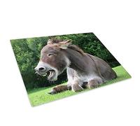 Grey Donkey Green Cool Glass Chopping Board Kitchen Worktop Saver Protector