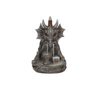 Grey Dragon Backflow Incense Burner KDMD Grey One Size