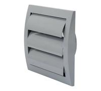 Grey Duct Gravity Flaps 150mm X 150mm / 100mm Vent Cover