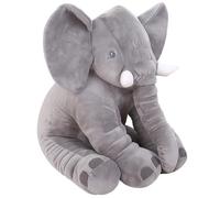 Grey Elephant Teddy, Elephant Toy, Soft Plush Stuffed Animal for Kids and Adults, Huggable Companion for Home Decor, Travel Comfort and Gift Giving, 30cm/11.81Inch