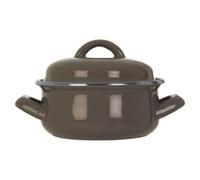 Grey Enamel 12cm Casserole Dish | Porter