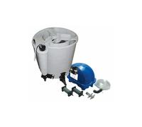 (Grey) Evolution Aqua Eazy (Easy) Pod Complete With UV and Air Pump Pond and Koi Filter System