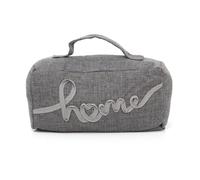 Grey Fabric Door Stop | Rectangle Weighted Door Stopper with Handle | Decorative Indoor Doorstop - Home