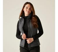 Grey female 14 Regatta Professional Women's Flux Softshell Gilet Grey, Size: 14