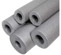Grey Foam Pipe Insulation/Tube Lagging Wrap Roll Copper Pipe Lag/Foam Tubing | Inside Diameter 15mm (6 x 1m, Wall Thickness - 13mm)