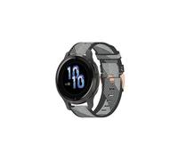 (Grey) For Garmin Venu 2s 18mm Nylon Woven Watch Band