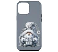 Grey Gnome Graphic In Monochrome Outfit Women Cute Christmas Case for iPhone 12 Pro Max
