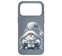 Grey Gnome Graphic In Monochrome Outfit Women Cute Christmas Case for iPhone 17 Pro Max
