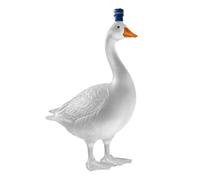 Grey Goose 30th Anniversary Vodka Bottle, 3D Engraving Whisky Bottle Glass Carafe, Leak Proof Design, Safe and Reliable for Bar Home Decoration(B)