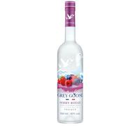 GREY GOOSE Berry Rouge Premium Flavoured Vodka, 40% ABV, 70cl | with Essence from Blueberries, Blackberries, Strawberries and Raspberries, Perfect for Cocktails and Gifting, 700ml