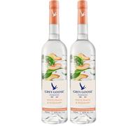 Grey Goose Essences White Peach & Rosemary, 30% ABV, 70cl / 700ml, Natural Flavoured Vodka Spirit Drink, Made with Grey Goose Vodka, Infused With Real Fruits & Botanical Essences (Pack of 2)