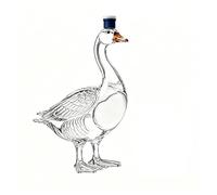 Grey Goose Vodka 30th Anniversary Bottle, 350ml | Grey Goose vodka gift set, whiskey decanter, frosted glass, 350ml capacity