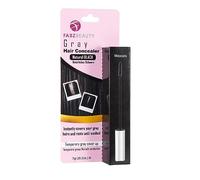 Grey Hair Root Cover Up Mascara | Instant Dark Brown Touch up Wand for Men & Women, Quick Concealer Brush to Hide Grey Roots, Easy Temporary Hair Colour Solution (Natural Black)