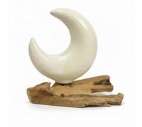 Grey Half Moon Driftglow Lamp Contemporary Home Lighting