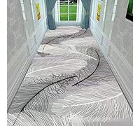 Grey Hallway Carpet RunnerLong Narrow Rugs for Stairs and Passages (120 x 150 cm) Multiple for Home Décor and Floor Protection