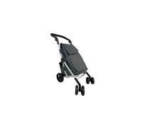 (Grey) Hampton&Stewart 6 Wheel Large Shopping Trolley
