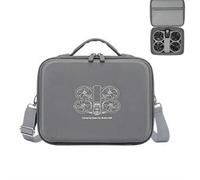Grey Hard Carrying Case for DJI Avata Drone, Shockproof Shoulder Bag with Double Layer Large Capacity, Protective Waterproof Travel Box with Adjustable Strap and Handle