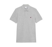 Grey Heather Slim Fit Stretch Cotton Pique Polo - male - Brooks Brothers - Polo Shirts - Gray - S - Tops S
