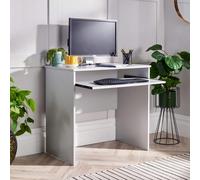 Newport Office Study Computer Desk Home Source Grey One Size