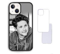 Grey Hoodie Y2K Aesthetic Harry Niall Styles Horan One 1D Direction Custom Compatible With iPhone 6 7 8 SE 2020 X XR XS 11 12 13 14 15 16 16E Pro Max Plus Mini Bumper Case Custom Personalised Name