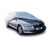 Maypole Breathable Car Cover – Full Cover for Medium Cars, Water-Resistant – Grey