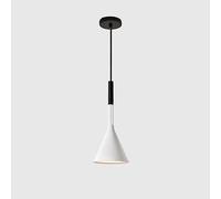 Grey Industrial Kitchen Pendant Lighting Over Sink Cone Nordic Black White Mini Hanging Lamp Red Aluminium Black y Ceiling Pendant Fixture for Dining Room Bedroom Bar Farmhouse