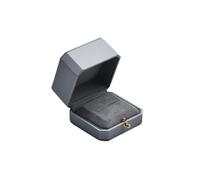 Grey Jewelry Box Engagement Wedding Ring For Necklace Bracelet Storage For Marriage Proposal(Color01)