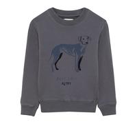 Grey Jumper Blue Lacy Cotton Kids - unisex - Autry - Kids Sweatshirts - Gray - 6 Y | 116 CM - Kids 6 Y | 116 CM