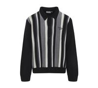 Grey Jumper with Black Collar - male - Carhartt Wip - Cardigans - Multicolor - L - Knitwear L