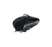 (Grey) Karakal Pro Tour Match 2.2 4 Racket Sports Bag Double Shoulder Straps & Side Pockets