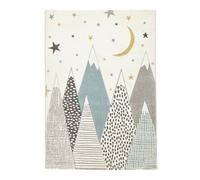 Grey Kids Rug, Stain-Resistant Rug, Graphics Pictorial Rug, Modern Rug For Living Room, & Dining Room-80Cm X 150Cm