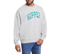 (Grey, L) Levis Sweatshirt Men OverSized Retro Sweater
