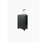 (Grey, Large) Hampton & Stewart Diamond Design HardShel Suitcase