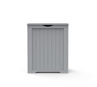 Grey Large Wooden Shaker Style Laundry Toys Clothes Bin Basket Hamper Storage Lid Large Wooden Shaker Style Laundry Toys Clothes Bin Basket Hamper Storage