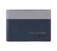 Grey leather wallet and cardholder, male, Piquadro, Wallets & Cardholders, Gray, ONE SIZE, Accessories ONE SIZE