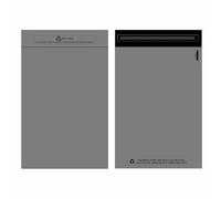 Grey Mailing Bags Strong Poly Postal Postage Self Seal Parcel Bag 100% Recycled(13 x 19 Inch,100)