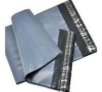 Grey Mailing Parcel,Courier Postal Postage Bags Plastic Post Poly Self Seal Adhesive Strip 10 mm Wide, Mail in All Size by K-ONE (6 X 9 Pack of 500)