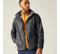 Grey male 4XL Regatta Men's Waterproof Lyle IV Packaway Jacket Grey, Size: 4XL