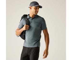 Grey male 5XL Regatta Men's Maverick V Active Polo Shirt Grey, Size: 5XL