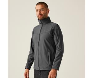 Grey male M Regatta Professional Men's Waterproof Uproar Softshell Jacket Grey, Size: M