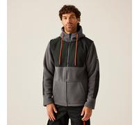 Grey male S Regatta Professional Men's Garrison Hooded Jacket Grey, Size: S